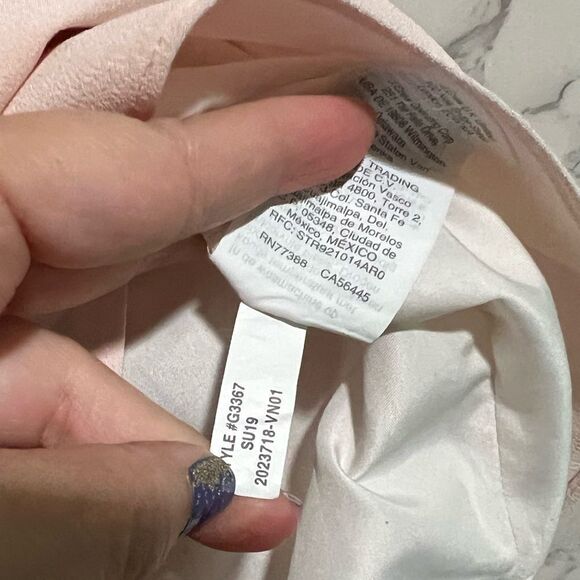 J.Crew Women's Pink Top Size 0 - Picture 5 of 8